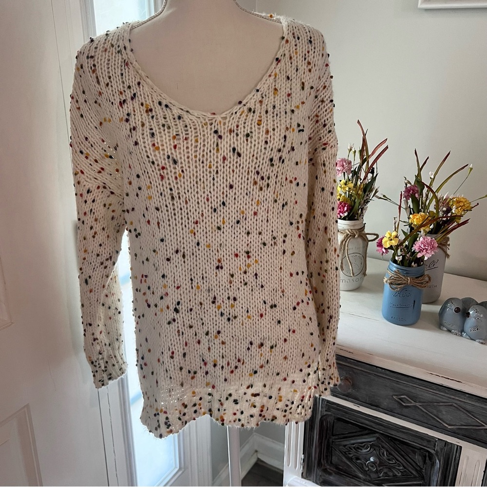 Macaron Oversized Sweater Sz small